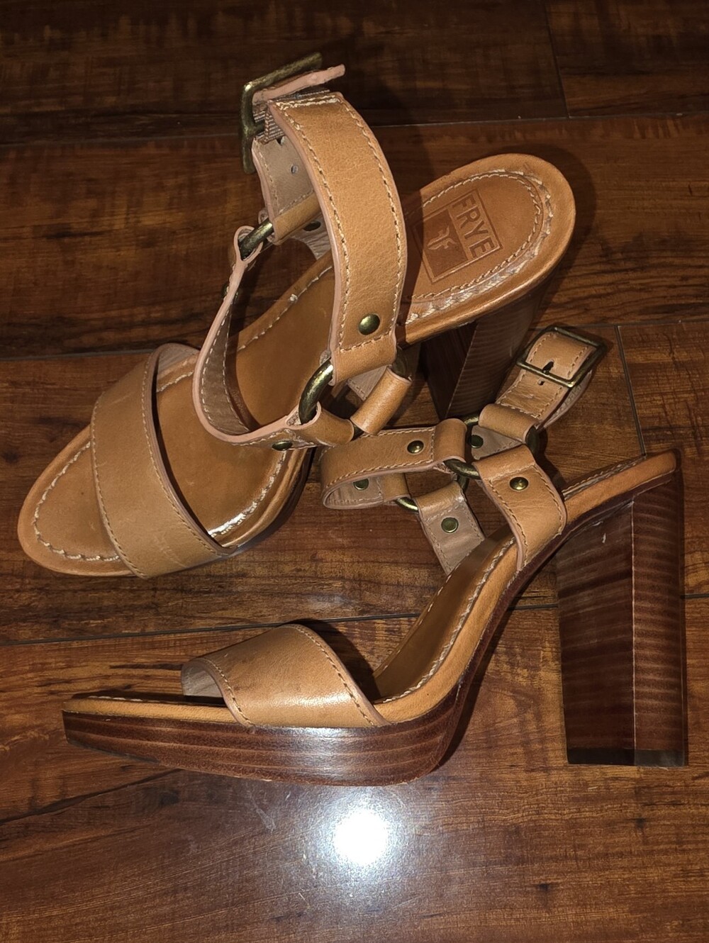 Frye Block Heeled Sandal